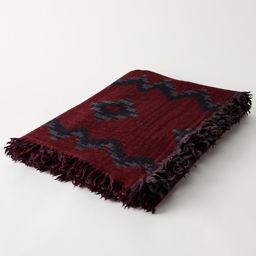 Wilfred Diamond Mosaic Blanket Scarf - Picture 2 of 9